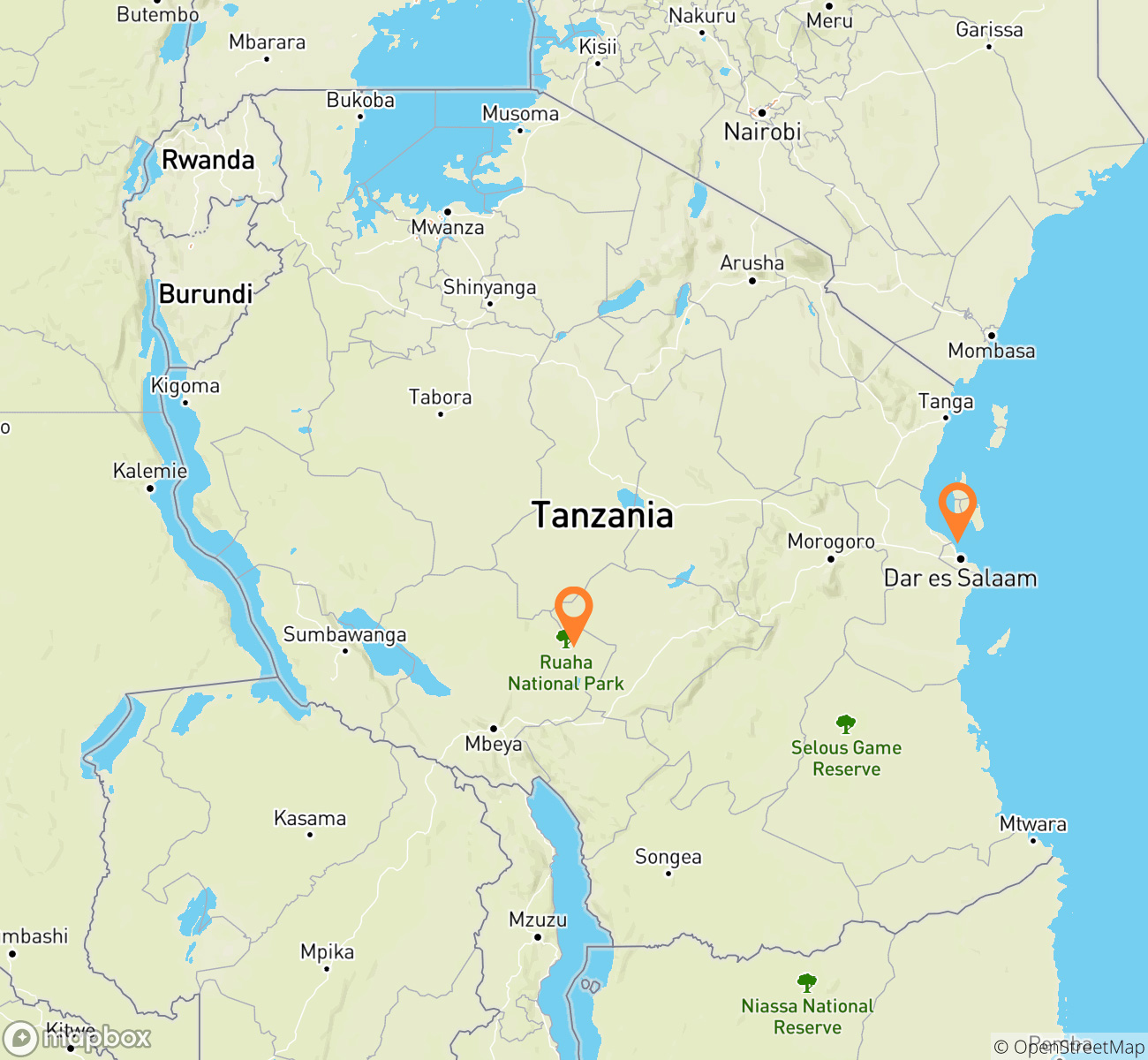 Bespoke Tanzania Coast and Wilderness Safari