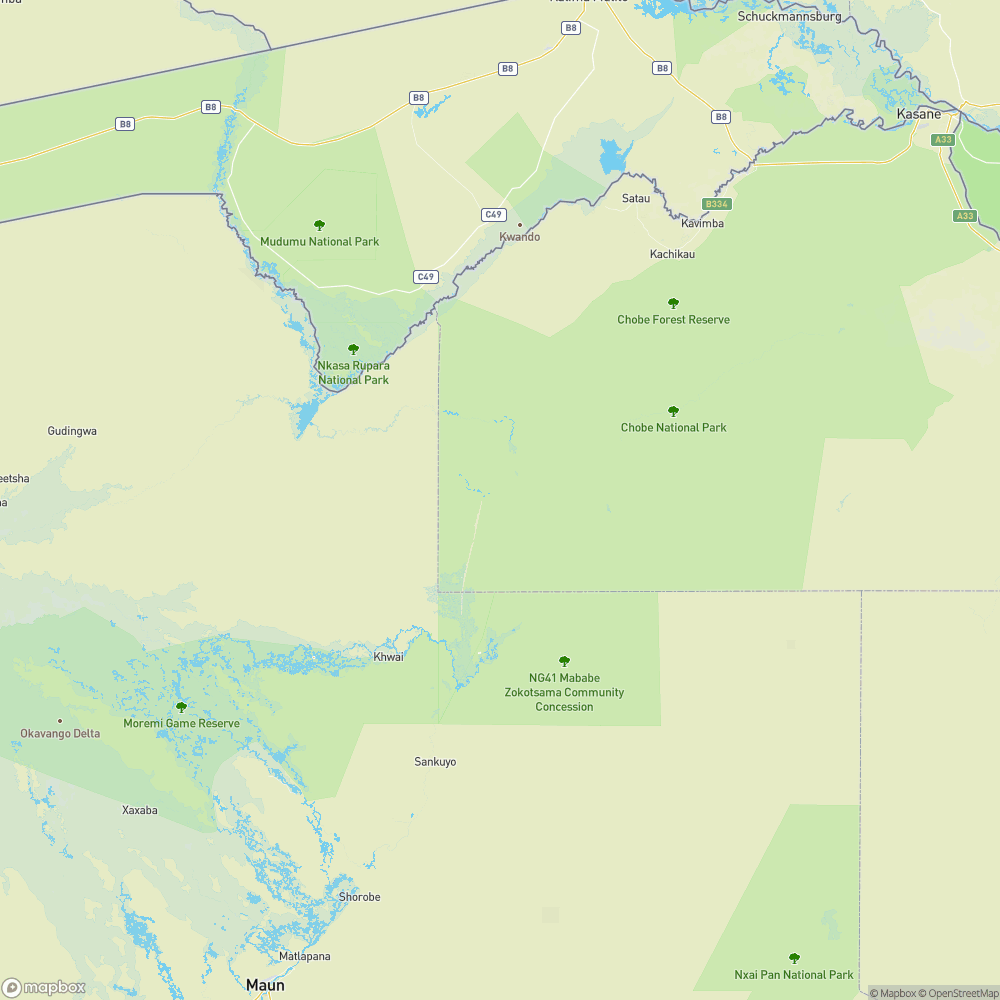 Savute Map