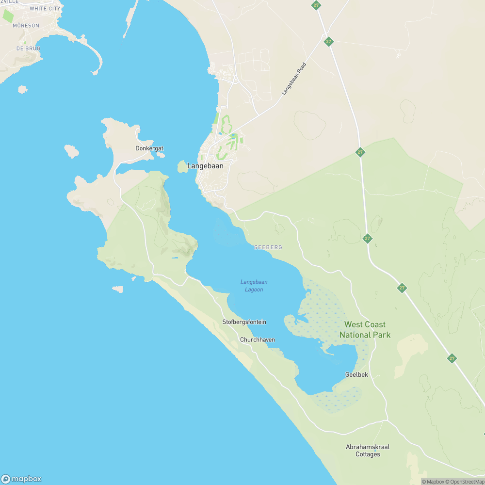 Langebaan Map